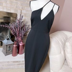 Lovers + Friends Finley Midi Dress - Black